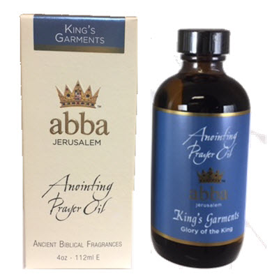 King's Garment Anointing Prayer Oil 4oz - Abba Oils Ltd